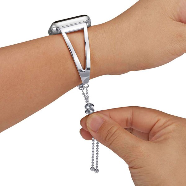 Ruostumattomasta teräksestä valmistetut rannekkeet, jotka ovat yhteensopivia Apple Watch -rannekkeiden kanssa 38 mm 40 mm