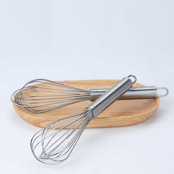 Rustfrit Stålpisker (8,4 tommer, Sølv) - 27 cm - Bageudstyr