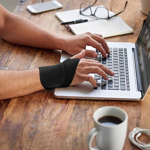Carpal Tunnel Bracers, 2 Pack Wrist Bracers Justerbar Håndleddsstropp