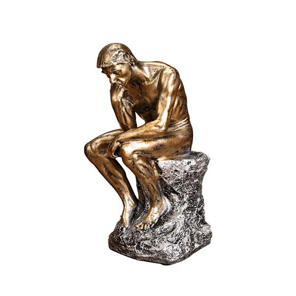 Resin Thinkers Staty Ornament Heminredning Tillbehör(1st,