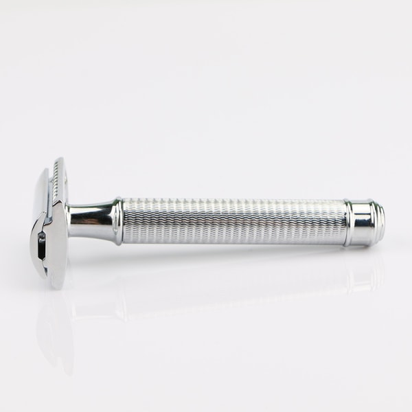 Double Edge Razor with Heavy Duty Short Handle