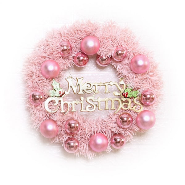 30CM Christmas Wreath Door Wreath Wall Wreath Artificial Christma