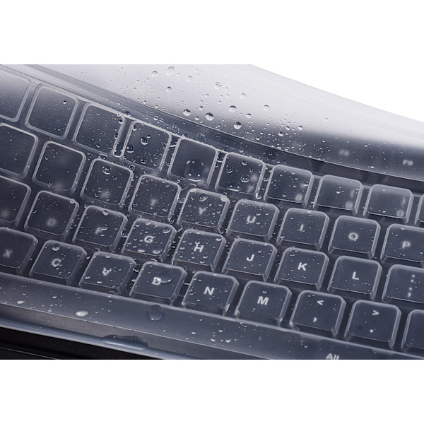 Transparent skrivbordsdator tangentbordsfodral för PC-tangentstandard ke