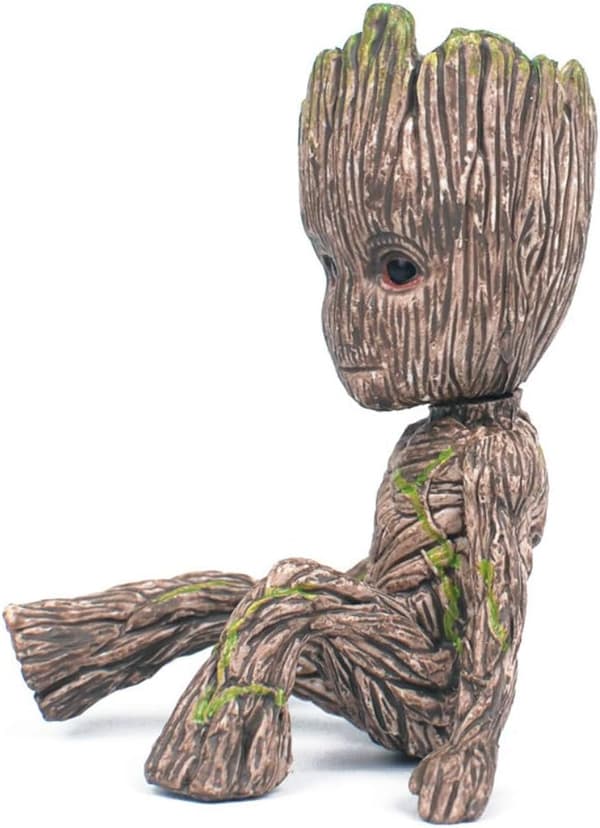PVC-statue Groot til børneværelsets indretning