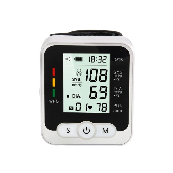 Wrist Blood Pressure Monitor (mätning av puls och blodpres