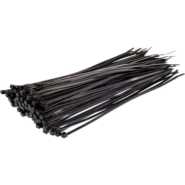 Nylon - 300 mm x 3,6 mm - Svart - UV-beständig kabel T