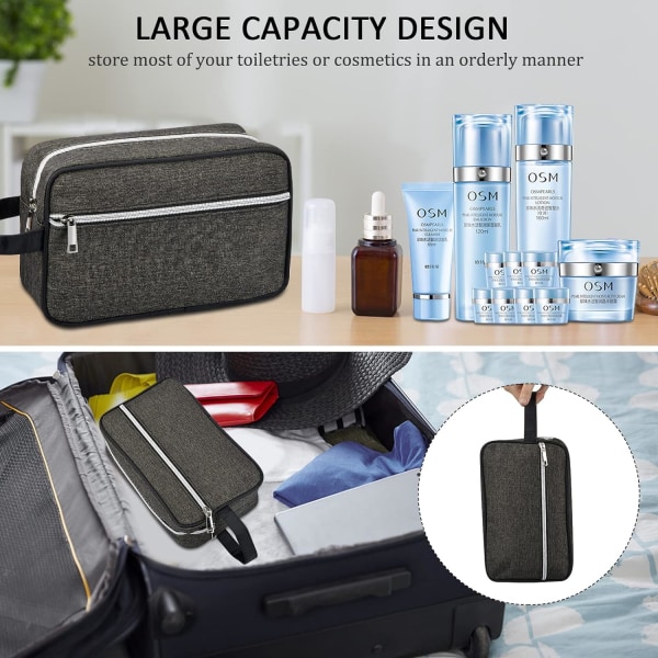 Men's and women's travel cosmetic bag makeup bag hanging bag trav