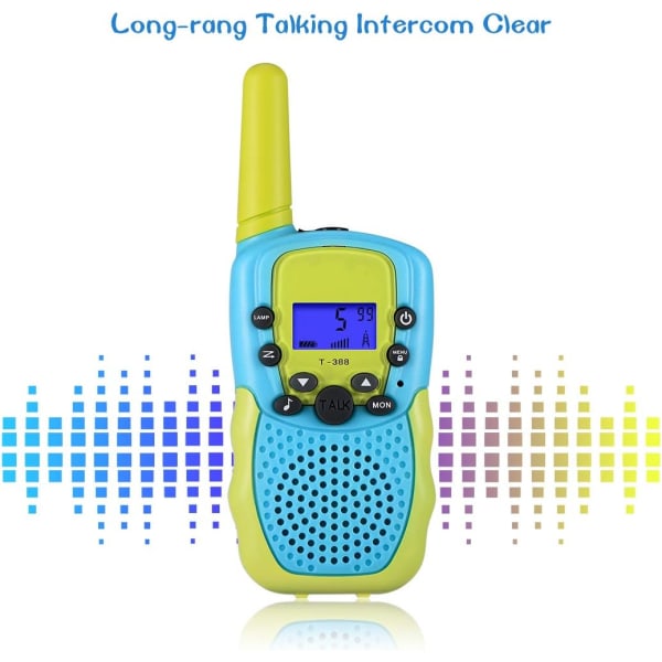 Leksaker för 3-12 år gamla pojkar flickor, Walkie Talkies för barn 22 Cha