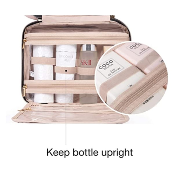Toalettväska Resväska med hängkrok Vattentålig makeup