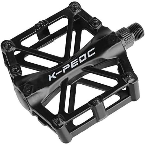 1 Pair Bicycle Pedals MTB Racing Bike Metal Pedals with Aluminum