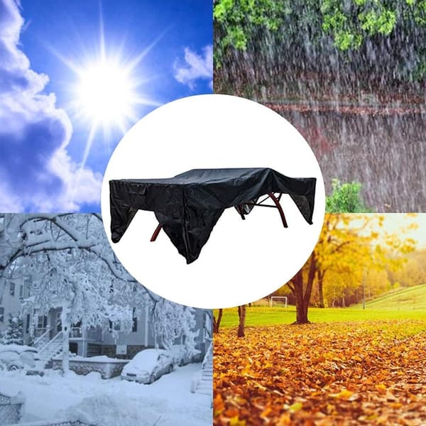 Pöytätennispöydän suojus ulkokäyttöön pölytiivis vedenpitävä pingispöytä C