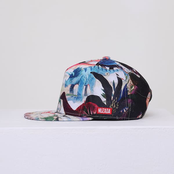 Hatte til mænd Trucker Hat Flat Bill Baseball Cap Gaming Justerbar