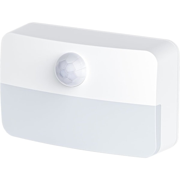 Nattlampa med rörelsedetektor, sensorlampa, LED-skåplampor, batteridriven accentlampa, varmvit