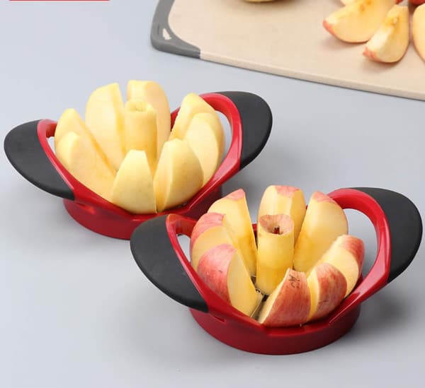 Æblekerner, skærer, frugtkutter, opdeler, 8 rustfrie stålblad