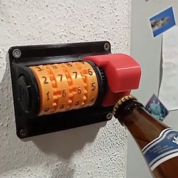 Wall Mounted Bottle Opener, Beer Counter Bottle Opener Wall Mount