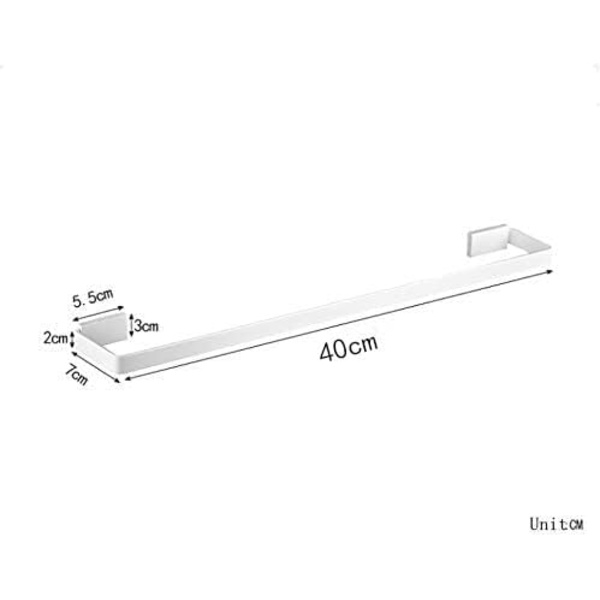 SUS 304 rustfrit håndklædestang 40cm