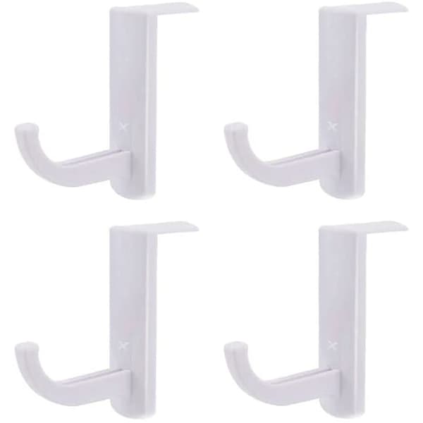 4-pak øretelefonholder til headset, headset-holder til skærm
