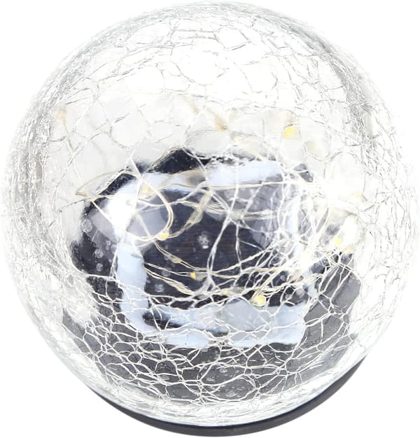 Lotus-formet solcellelampe, solcellehavelampe, udendørs solcellelampe, g