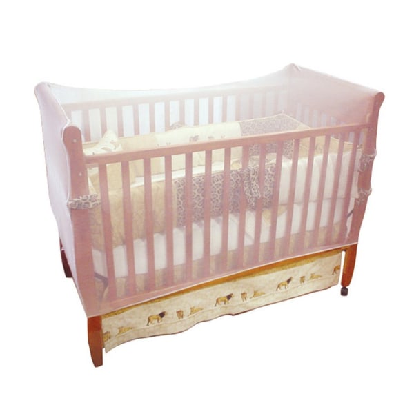 Crib Universal Size Crib Mosquito Net, White