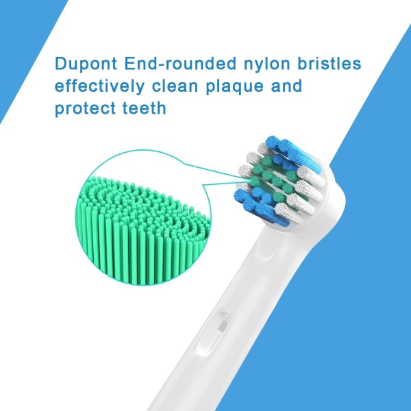 Reservborsthuvud kompatibelt med oralt elektriskt tandborsthuvud b,