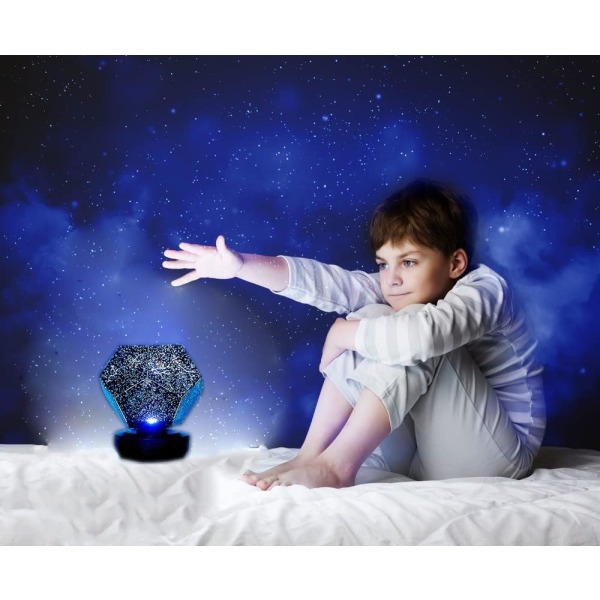 Night Light Projector, Original Home Planetarium 3 Colors Chargin