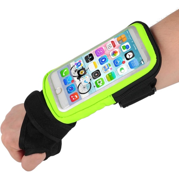 Sports Armband Underarm Band Cykel Telefonhållare Montering, EU Ridning