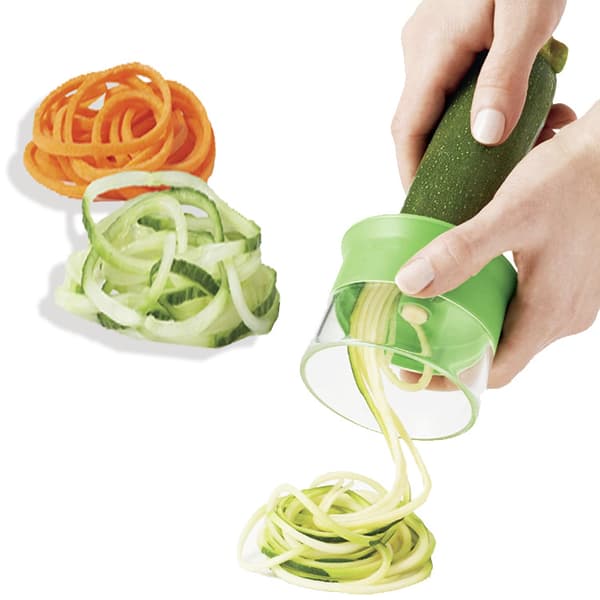 Godt grep – 1-bladet manuell grønnsakskutter spiralizer – manuell