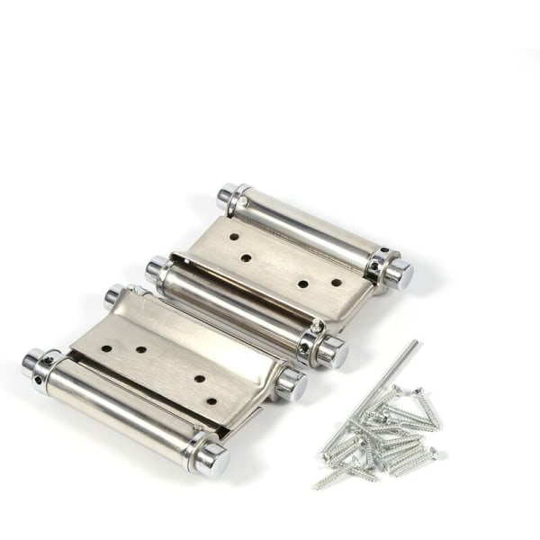 2 PCS Stainless Steel Double Action Spring Hinge Car Door Hinge