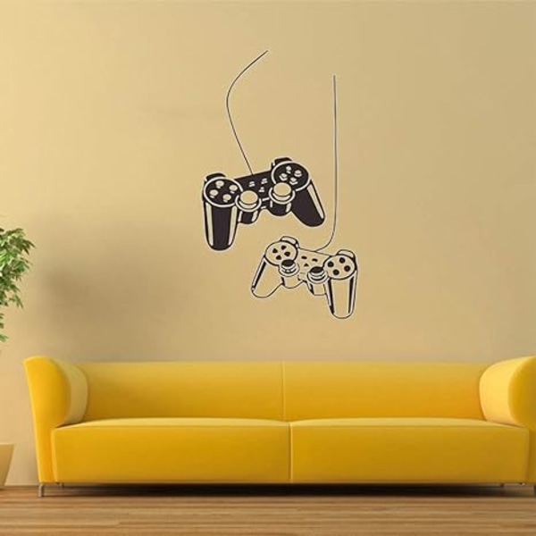 Spelrum Dekor, “Dual Gamepad” Pojkrums Dekorationer för Sovrum