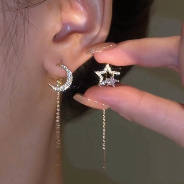 2022 Ny Ankomst Mote Metall Trendy Vanndråpe Kvinner Dangle Øre