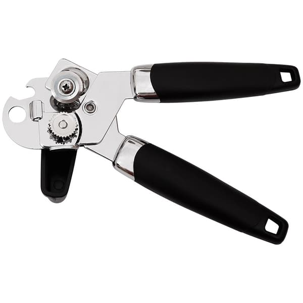 Boksåpner med rustfritt stålblad - Ergonomisk grep Myk kant