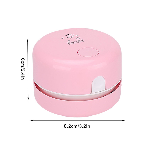 Skrivbordsdammsugare Mini Laddningsrengörare Eraser Tangentbordsrengörare