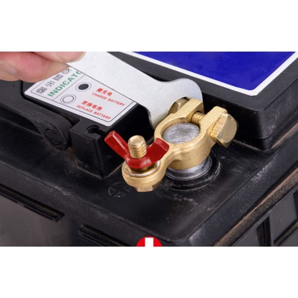 1 par robusta kopparterminaler universella batterikontakter, su