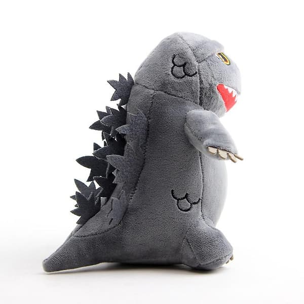 Dinosaurus Pieni Hirviö Pehmolelu Pehmoeläin Figuuri (harmaa)