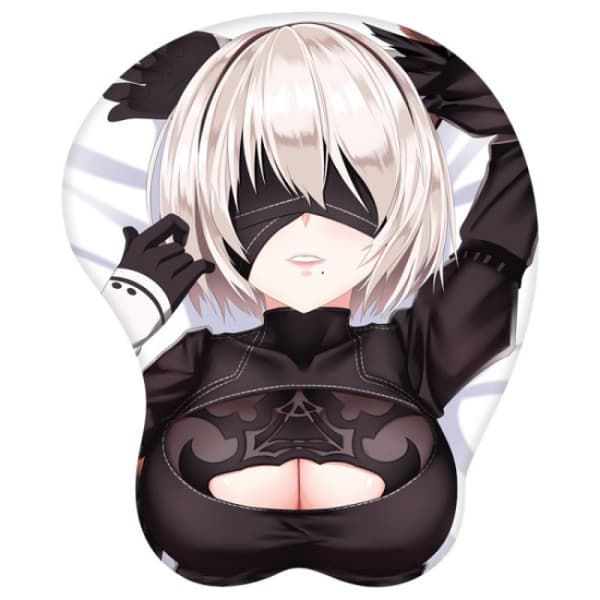 Datamaskin musematte spillmusematte anime ergonomisk søt musematte