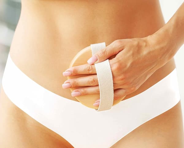 Skønheds Tørbørstning Kropsbørste - Massagebørste til tør krop