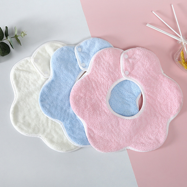 3-pack babybandana-haklappar för 0-6 månader babyflickor babypojkar Dro