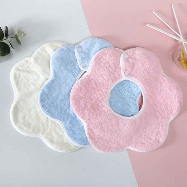 3-pak Baby Bandana-Smekker for 0-6 Måneder Babyjenter Babygutter Drool