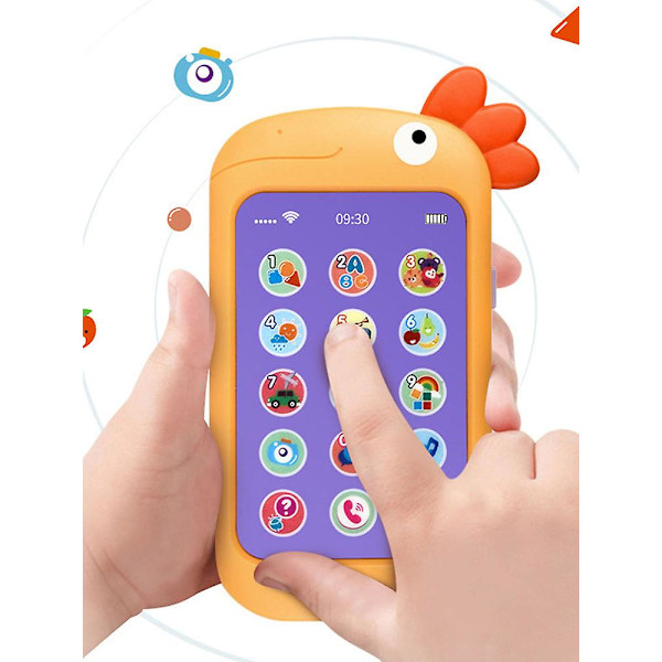 Mobiltelefon Baby Toy Pedagogisk Telefonleksak Baby Tidig Utbildning