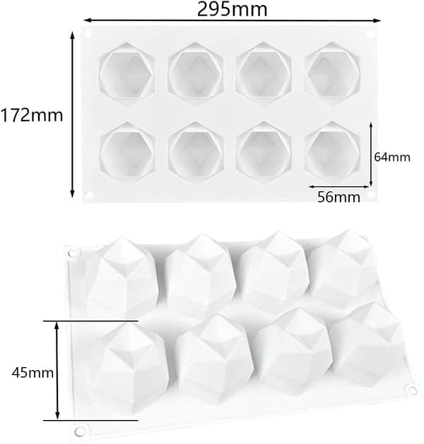 Silikonform för ljus 1 st, silikonformar för ljus DIY