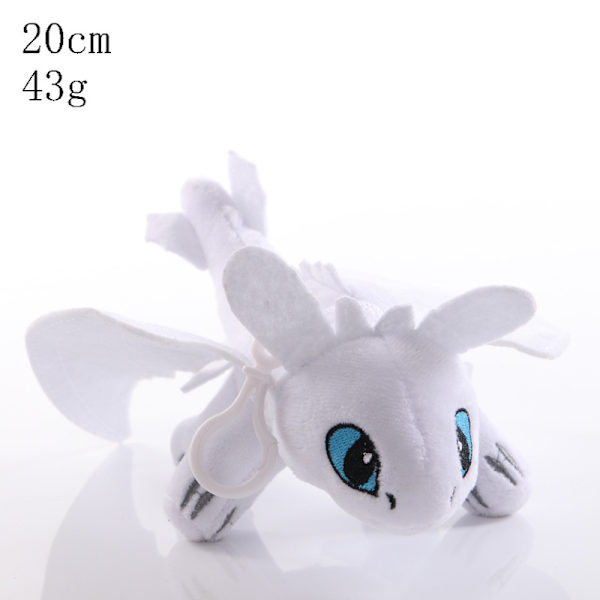Sådan træner du din drage Tandløs Light & Night Fury Soft Toy Fe