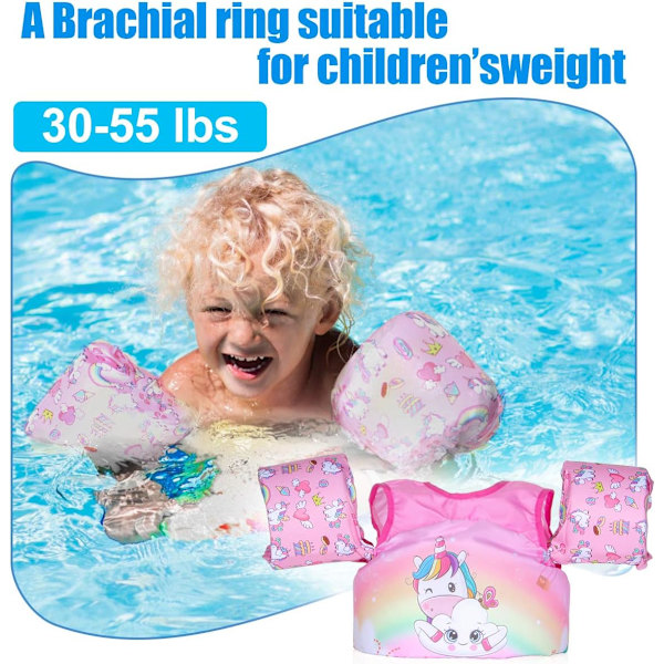 Børns svømmevest, baby toddler svømmehjælpemidler, svømmetræning