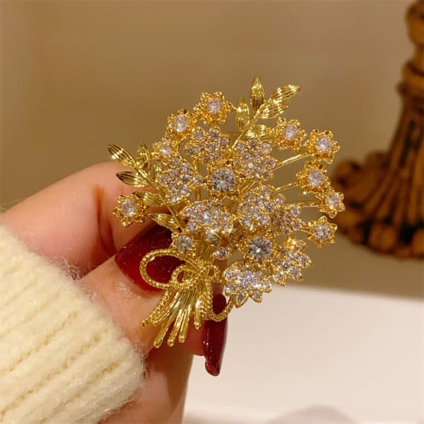 1 stk. broche, broche til dametøj, pigefest