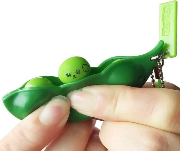3-pack edamame avaimenperä herne avaimenperä soija lelu lahja