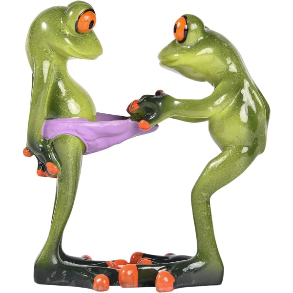 Uutuus Naughty Sexy Frog Patsas Kodin sisustus - Hartsi Käsityö Fu