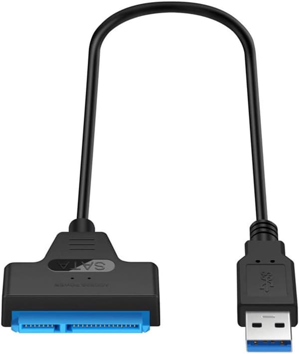 USB 3.0 till 2.5\" SATA SSD Hårddiskadapter USB till SATA Adapterkabel