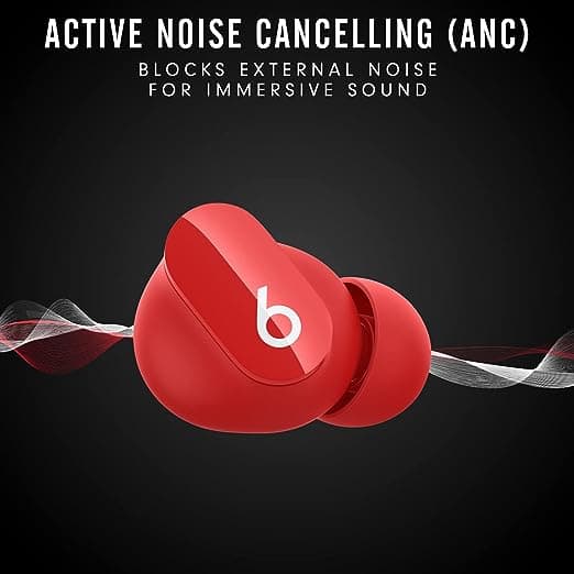 True Wireless Noise Cancelling Earbuds – Kompatibel med Apple &