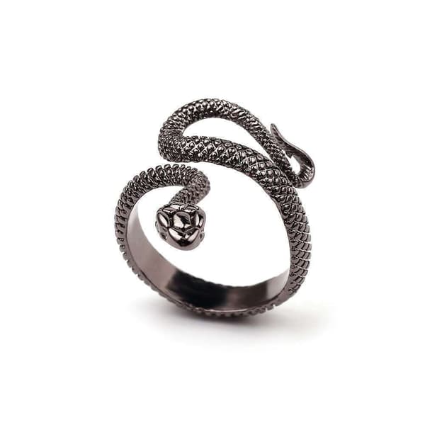 Slange Ring Sølv Slange Ringe til Kvinder Phoenix Ring Justerbar V