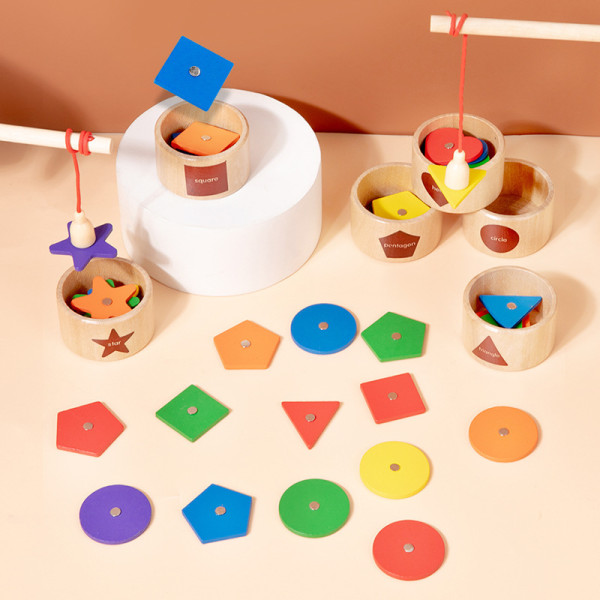 1 sett med 3 i 1 leke for baby fra 1 år - Montessori Toys 12-36