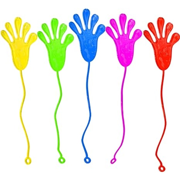 5 st 2 tum Stretchy Sticky Hands Leksaker Bästa Present till Barn P
